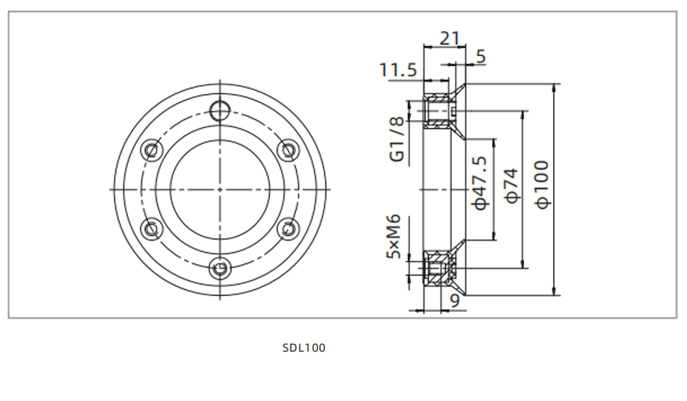 SDL Series Vacuum Suction Cup