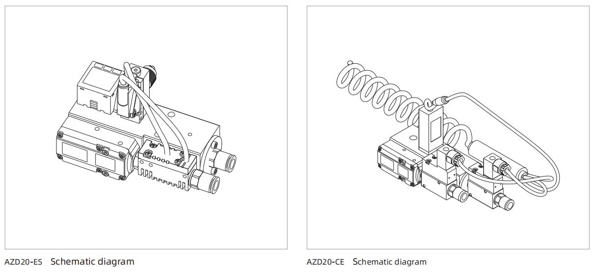 Azd Series Energy Saving Vacuum Generator