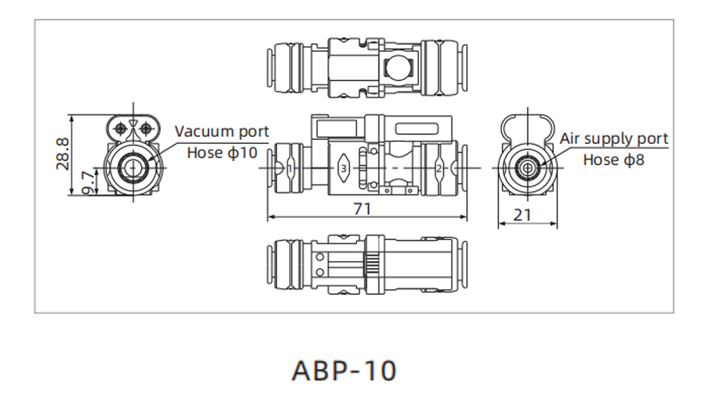 BASIC VACUUM GENERATOR