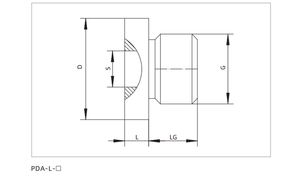 Dimensions PDA Series Universal Block Plug PDA-L